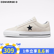 匡威（Converse）專柜  One Star 經(jīng)典黑白翻毛皮運動休閑鞋潮流板鞋滑板鞋 172950C 39