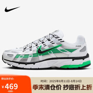 耐克男子 復刻鞋 NIKE P-6000 運動(dòng)鞋 CD6404-104白綠銀黑42