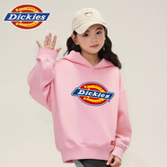 Dickies童裝兒童衛(wèi)衣2025新款女童春秋薄款連帽衣服小童秋季外套男孩衣服