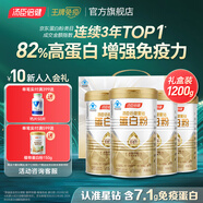 湯臣倍健蛋白粉含免疫球蛋白乳清蛋白質(zhì)增強免疫力成人男女中老年營養(yǎng)保健 【囤貨裝】星鉆蛋白粉禮盒600g*2套