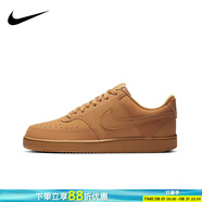 耐克（NIKE）男鞋 2025新款夏季COURT VISION休閑鞋低幫運(yùn)動(dòng)鞋透氣板鞋子男 CD5463-200/小麥色 41