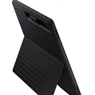 三星SAMSUNG/三星 Galaxy TAB S8/S8+/S8Ultra 三星韓版平板電腦原裝保護皮套 三星韓版原裝支架式行李 黑色s8__s7立式支架行李箱后殼
