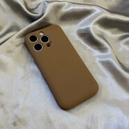 栗好嘉適用于蘋(píng)果15promax手機殼高級感液態(tài)iPhone16promax小眾面包肥皂 面包新款[棕色-液態(tài)] iPhone16