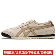Onitsuka Tiger鬼?；⒐碲；aterResistantCowSuede編織質(zhì)感耐磨低幫跑步鞋男女 36
