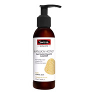 Swisse澳洲直郵代購swisse斯維詩(shī)青竹深層清潔潔面膏男士面部滋潤保濕乳 麥盧卡蜂蜜潔面乳120ml*1瓶 澳大利亞發(fā)貨30天左右到貨