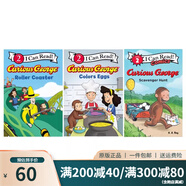 英文原版 Curious George 好奇猴喬治 32個故事大合輯 汪培珽書單推薦第3階段 綠山墻 好奇猴喬治分級讀物 3冊 綠山墻圖書