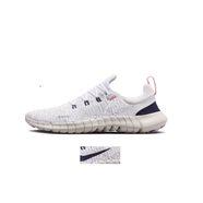 赤足5.0跑步鞋輕男鞋夏季透氣慢跑鞋軟底網(wǎng)面鞋女子舒適運動(dòng)鞋 白黑_赤足5.0三代 42