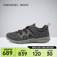 愛步（ECCO）男鞋情侶款網(wǎng)面拼接戶外運(yùn)動休閑鞋 熱酷輕巧825774海外直郵 56586 39