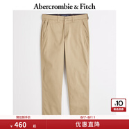 ABERCROMBIE & FITCH男裝春秋美式復(fù)古潮流寬松經(jīng)典直筒奇諾褲卡其褲KI130-2617 卡其色 31 /30 (175/78A)