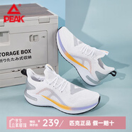 匹克（PEAK）順豐-態(tài)極5.0運(yùn)動(dòng)鞋男 春季新品跑鞋防滑軟彈休閑情侶跑步鞋子 大白/桔紅 40