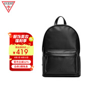 GUESS雙肩包男大容量學(xué)生電腦包簡約輕便百搭書包通勤女背包七夕節(jié)禮物