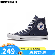 匡威（Converse）ALL star  常青款男鞋女鞋經(jīng)典休閑鞋情侶鞋高幫帆布鞋板鞋學(xué)生鞋 102307 深藍高 35 /3