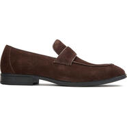 STEPTRONIC男士休閑 loafers軟羊皮內(nèi)里防滑橡膠底舒適商務(wù)休閑鞋 Brown 42
