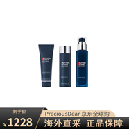 碧歐泉（BIOTHERM）藍(lán)鉆御尊三件套男士套裝洗面奶乳送女友禮物生日禮物 潔面125ml+緊膚露200ml+乳液100