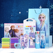 迪士尼（Disney）文具套裝 艾莎公主小學(xué)生文具禮盒63件 手工彩泥繪畫套裝 學(xué)習(xí)獎(jiǎng)品女生生日禮物