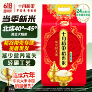十月稻田 當(dāng)季新米 稻香米 10斤（東北大米 香米 5公斤/十斤）