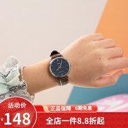 卡西歐(CASIO)女表 優(yōu)雅手表 皮帶簡(jiǎn)約商務(wù) 生活防水 LTP-VT01L-2B