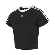 三葉草（Adidas）阿迪達(dá)斯ADIDAS 三葉草女子運(yùn)動(dòng)休閑短款短袖T恤 JC8703  XL 
