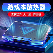 桑啟適用華碩天選6pro/5pro/5/4/3/2電腦支架散熱器Plus筆記本支架增高散熱墊靜音風(fēng)扇 冰封俠（黑藍(lán)款） 天選6pro/6