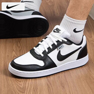耐克（NIKE）男鞋休閑鞋25新款運(yùn)動鞋子男戶外健身訓(xùn)練跑鞋復(fù)古低幫耐磨板鞋男 【簡版空軍】熱銷-黑白熊貓/曬圖退10 42 （內(nèi)長265mm）