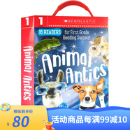 英文原版 Early Learners 16冊盒裝 Animal Antics First Grade Reader Box Set 學(xué)樂學(xué)前幼兒園閱讀啟蒙 Guided Reader 紅色 夢想童趣