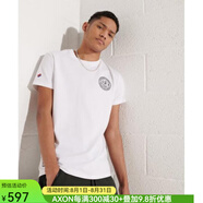 superdry極度干燥男士T恤短袖套頭LOGO潮流新款 WHITE XXL