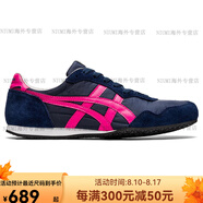 Onitsuka Tiger七夕禮物鬼冢虎serrano網(wǎng)布輕便慢跑鞋低幫男女1183B400-402 藏青色 建議買大半碼 36