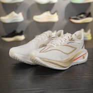 李寧（LI-NING）2025新款飛電5 challenger男子輕量回彈競速比賽跑鞋ARMV001 ARMV001-10標(biāo)準(zhǔn)白/米白色 40