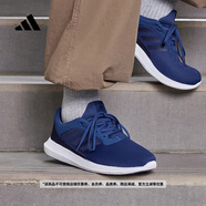 adidas CORERACER隨心暢跑網(wǎng)面休閑跑步鞋男子阿迪達(dá)斯官方輕運(yùn)動(dòng) 深藍(lán)色/藏青色   42