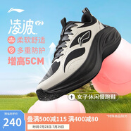 李寧凌波v2休閑慢跑鞋女鞋2025新款腳感舒適簡約百搭運動鞋ARSV104