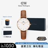 丹尼爾惠靈頓（DanielWellington）DW女士手表28mm歐美簡約風(fēng)時尚石英表節(jié)日禮物送女友DW00100228