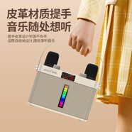 Amoi/夏新K歌音箱MK5支持雙麥克風(fēng)戶外大喇叭音量超長(zhǎng)續(xù)航廣場(chǎng)舞神器 MK5白色【雙話筒】