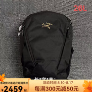 始祖鳥（ARC'TERYX）七夕禮物Mantis 16L 20L 26L 30L 戶外黑金雙肩包背包書包 26L黑金
