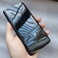 山頭林村適用 小米8后蓋玻璃透明探索版米八手機后殼屏幕指紋電池蓋 黑色有指紋孔 小米8鋼化玻璃后蓋