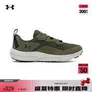 安德瑪（UNDERARMOUR）UA春夏Charged Verssert 2男子輕質(zhì)運動跑步鞋3027178 幽綠色390 42