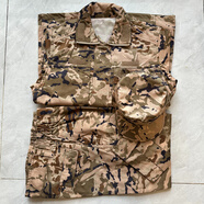 新式正版迷彩服叢林荒漠原廠冬季夏季戶外防刮耐磨訓(xùn)練服上衣褲子 水墨冬【衣+褲+帽】備注帽號(hào) 175/92-96