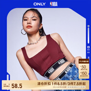ONLYNBA聯(lián)名款松緊運(yùn)動(dòng)短款背心T恤女|123103002 E17 科爾多瓦CORDOVAN XL (175) 92A