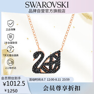 SWAROVSKIFACET SWAN 鏤空天鵝 項鏈女 女士項鏈生日禮物女情人節(jié)禮物5281275