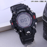 卡西歐（CASIO）二代泥人 GSHOCK豐田救援太陽(yáng)能電波高度溫度手表男GW-9500 GW-9500-1 二代黑泥人 光能高度