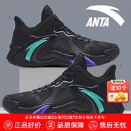 安踏（ANTA）空域4｜籃球鞋男運動鞋夏季低幫減震耐磨戶外實戰(zhàn)透氣訓(xùn)練鞋子 【空域4】黑-4 39 (245mm)