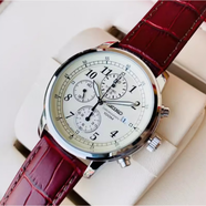 精工(SEIKO)男表SeikoSSB095藍(lán)針夜光計(jì)時(shí)防水石英小牛皮帶休閑手表 SNDC31