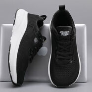 喬丹格蘭（JOEDONGOLAN）喬丹新款大碼寬腳鞋夏季男女百搭單網(wǎng)透氣回彈軟底加肥加高寬楦運動(dòng)跑步鞋百搭休閑 黑色A55【回彈軟底+透氣+寬頭】 36