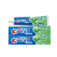 草本水晶牙膏天然多效草木強(qiáng)根固齒茶潔鹽白牙膏 茶香90g*2支 0g