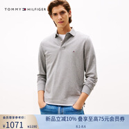 Tommy Hilfiger25新款秋冬男裝商務(wù)休閑純色小繡標(biāo)修身長袖T恤POLO衫05259