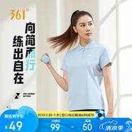 361°短袖女春夏季運(yùn)動(dòng)t恤速干衣polo衫跑步健身休閑瑜伽662424130H-3