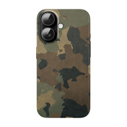 殼智通Magsafe磁吸殼適用Pro手機殼復古迷彩新款蘋(píng)果16E硬殼15P 磁吸款大孔-復古迷彩 硬殼 iPhone6plus