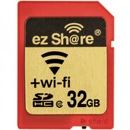 閃迪（SanDisk）易享派wifi sd卡32g記憶卡記憶卡單眼相機微單眼相機無(wú)線(xiàn) 線(xiàn)帶WiFi的SD卡 《三代32-G WiFi卡》能拍4000張照片左右 官方標配