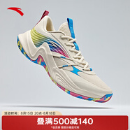 安踏KT3 team｜籃球鞋男夏季湯普森防滑減震男戶外實戰(zhàn)比賽運動鞋子 【熱浪】泥沙灰/海底藍(lán)/嫩芽綠-2 40