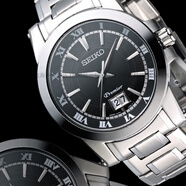 精工（SEIKO）萬年歷藍(lán)寶石石英機芯男腕表SNDC31J1SNAF45J1官方正品 SUR015J1