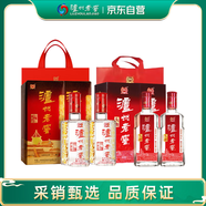 瀘州老窖 老頭曲500ml*2瓶+六年窖頭曲500ml*2瓶(含禮袋）宴請送禮